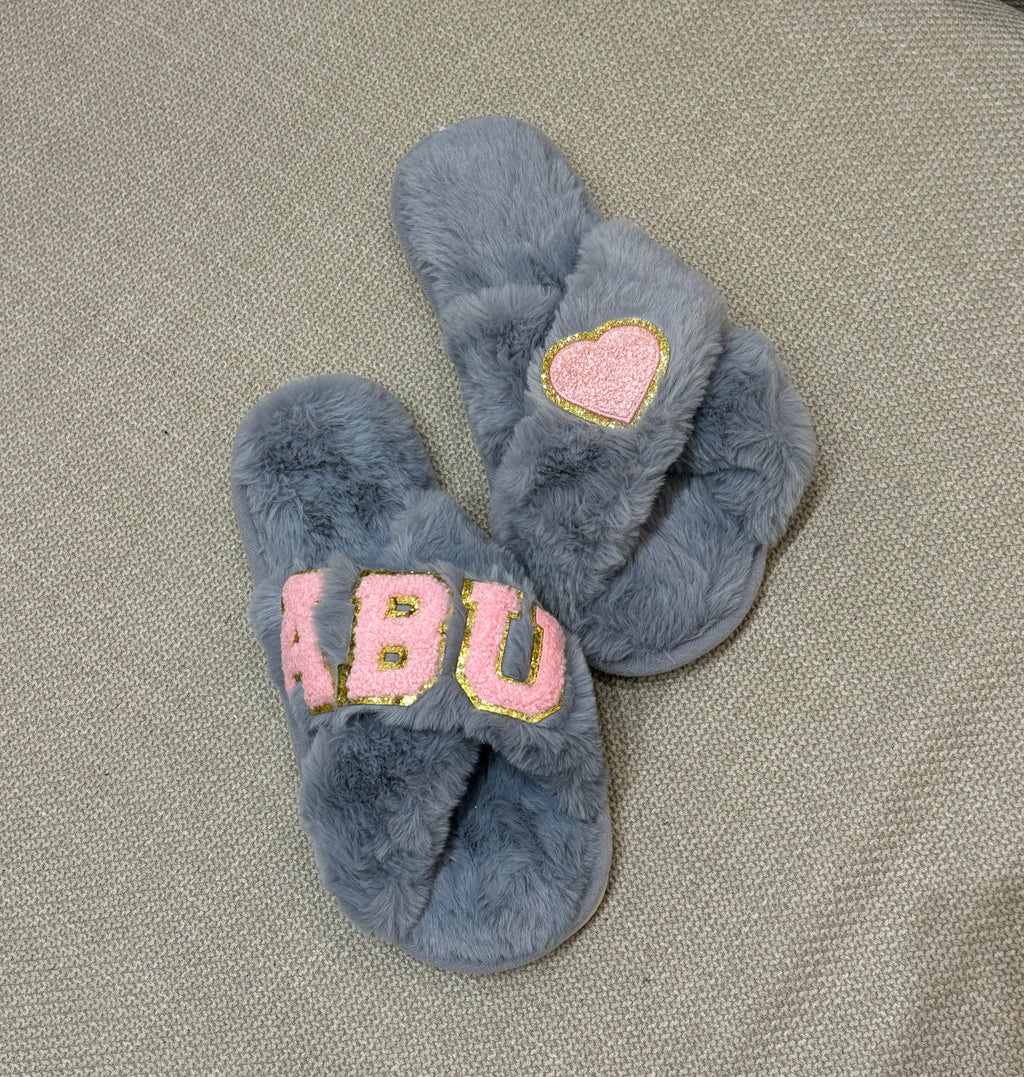 Pantuflas Grises