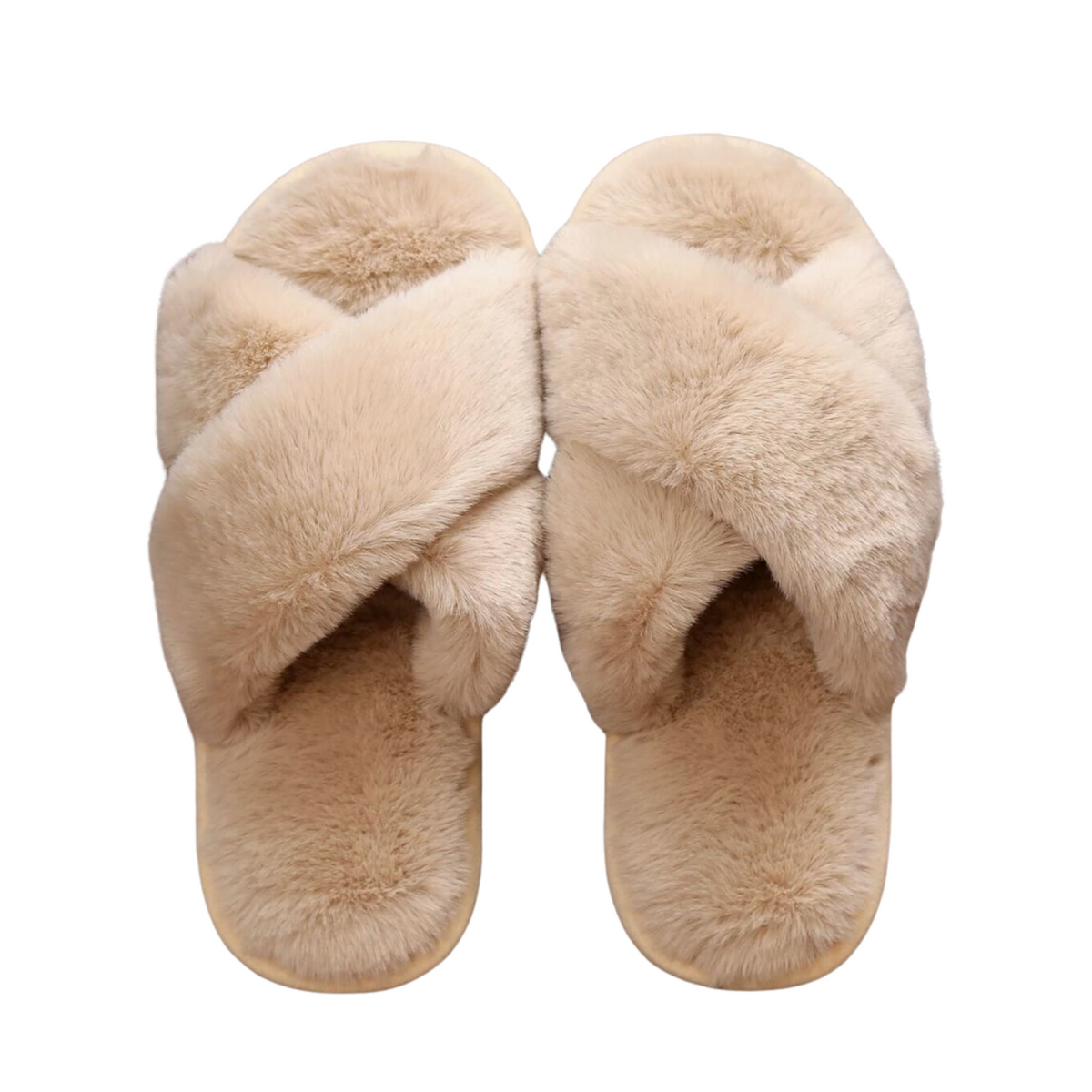 Pantuflas Crema