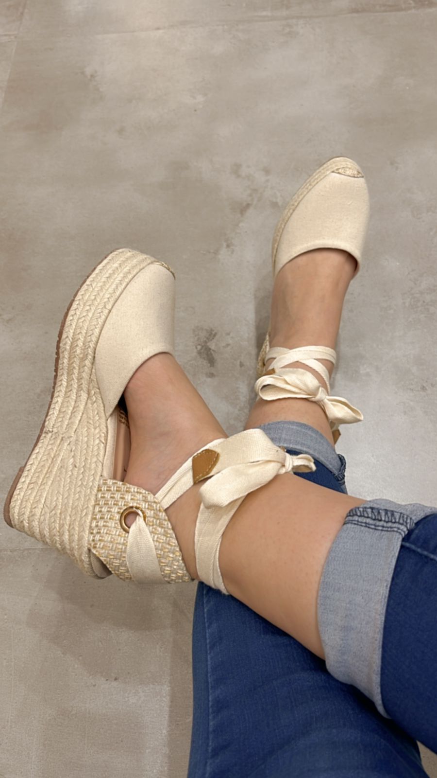 Patricia Espadrilles Lino