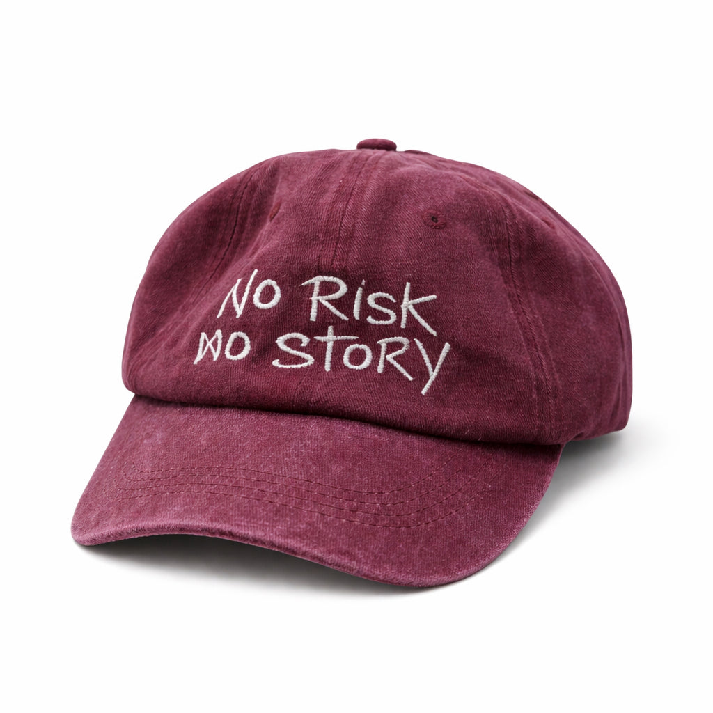 Gorra “NO RISK, NO STORY”