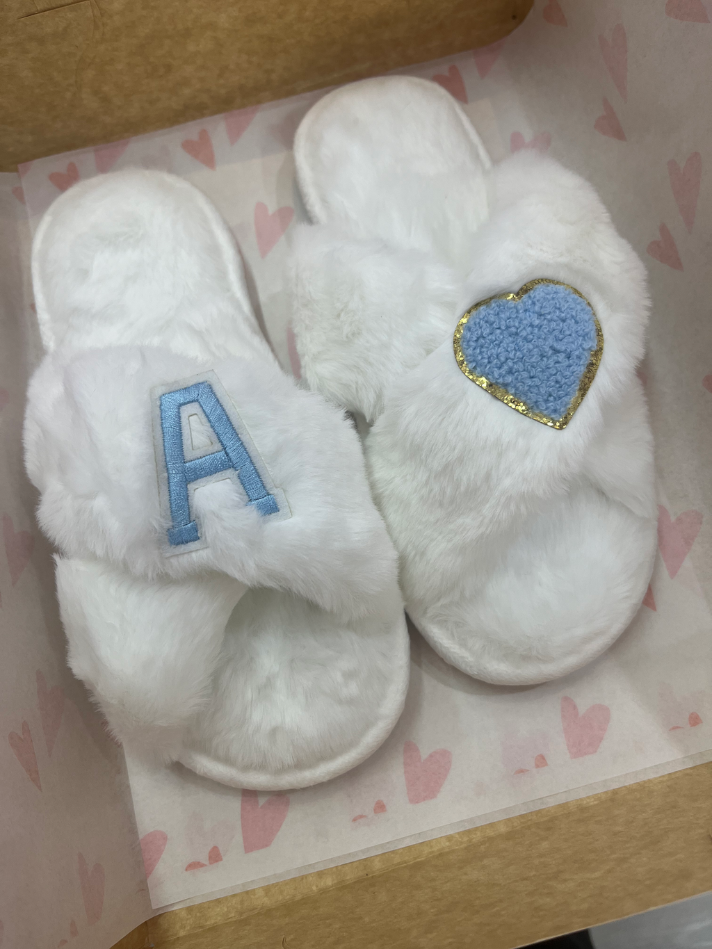 Pantuflas Blancas
