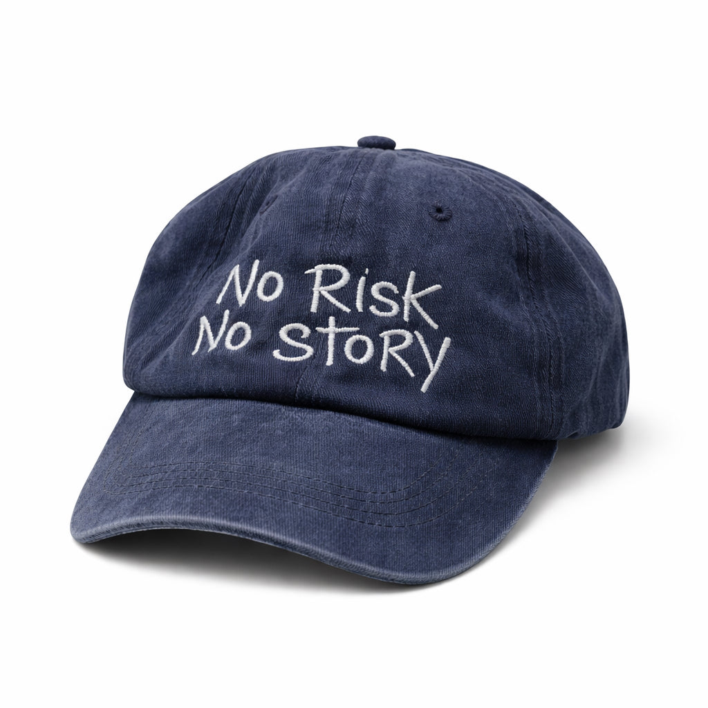 Gorra “NO RISK, NO STORY”