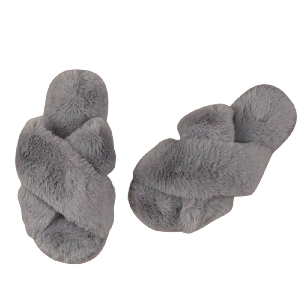 Pantuflas Grises