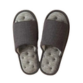 Pantuflas Negras Abiertas