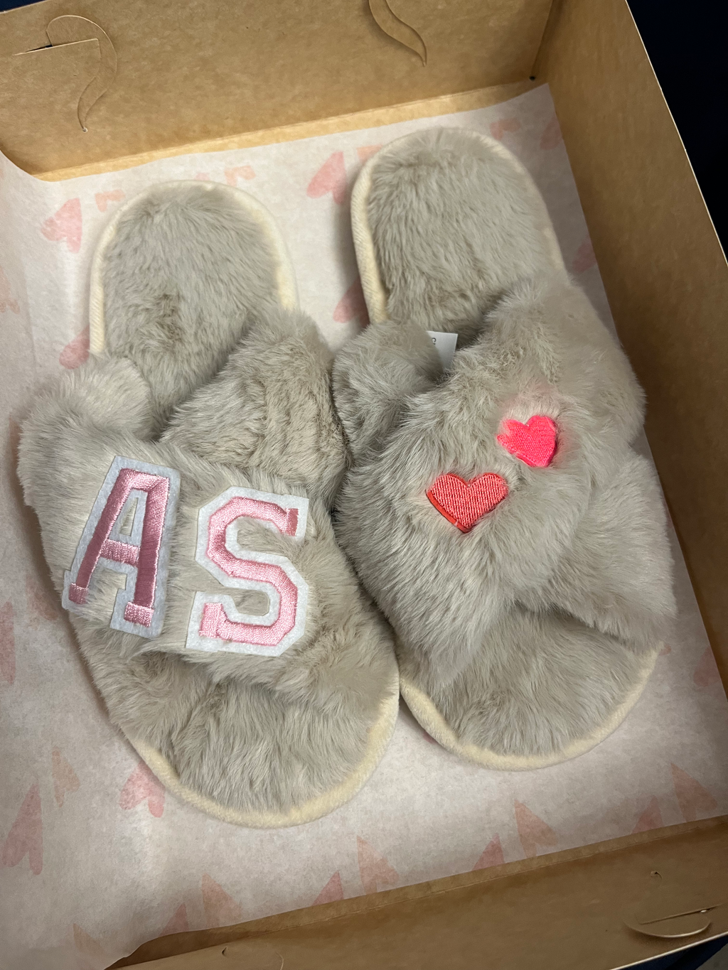 Pantuflas Crema