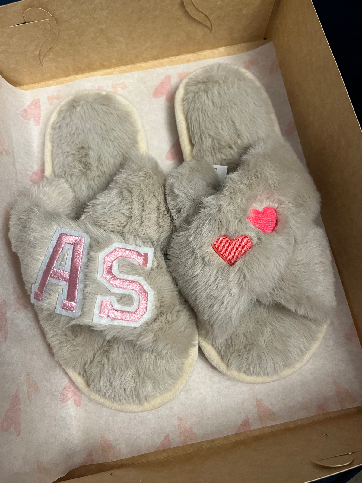 Pantuflas Crema